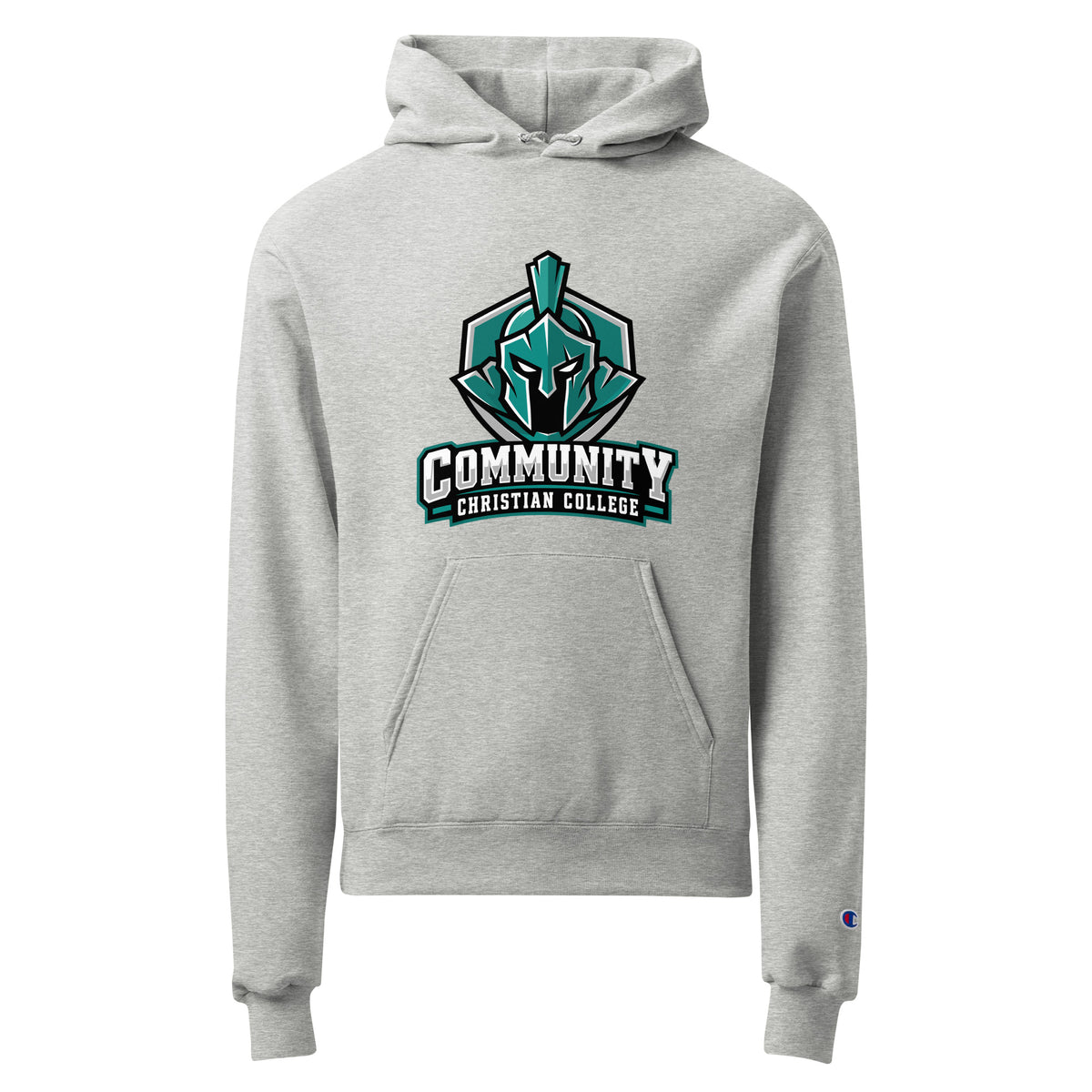 Signature | Champion Hoodie | Community Christian College | Vanguard Athletic Logo