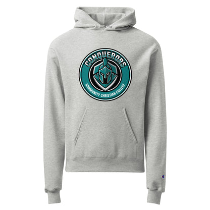 Signature | Champion Hoodie | Community Christian College | Badge Logo