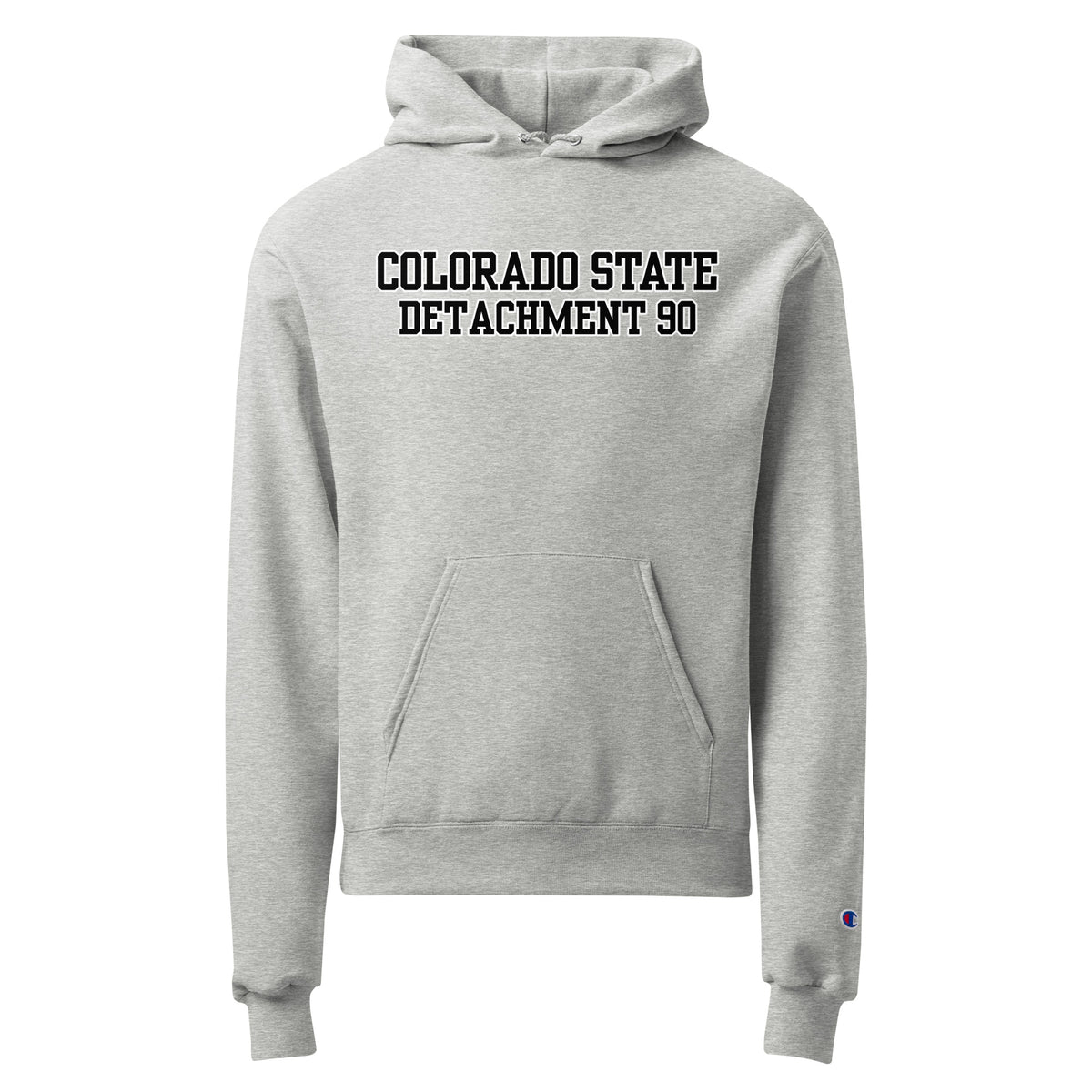 Signature | Champion Hoodie | Colorado State Detachment 90 | Modern Script Logo