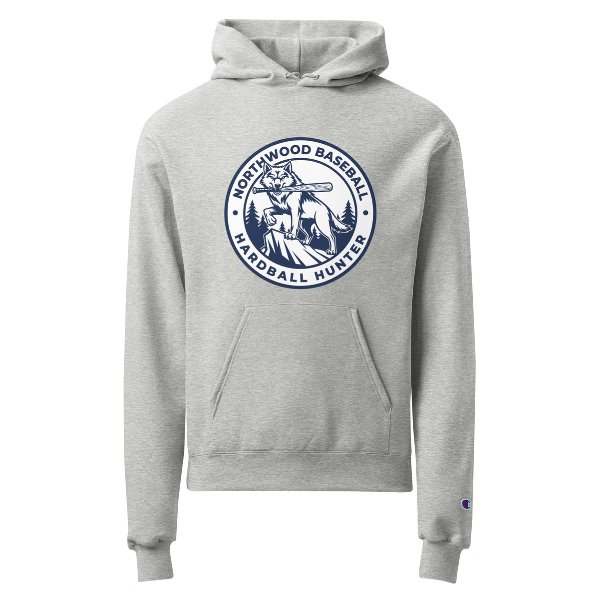 Signature | Champion Hoodie | Northwood High School Baseball | Badge Logo
