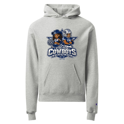 Signature | Champion Hoodie | Hyde Park Cowboys | Vanguard Logo