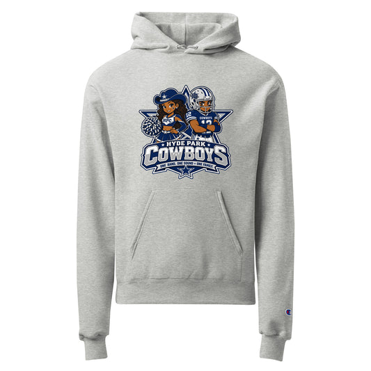Signature | Champion Hoodie | Hyde Park Cowboys | Vanguard Logo