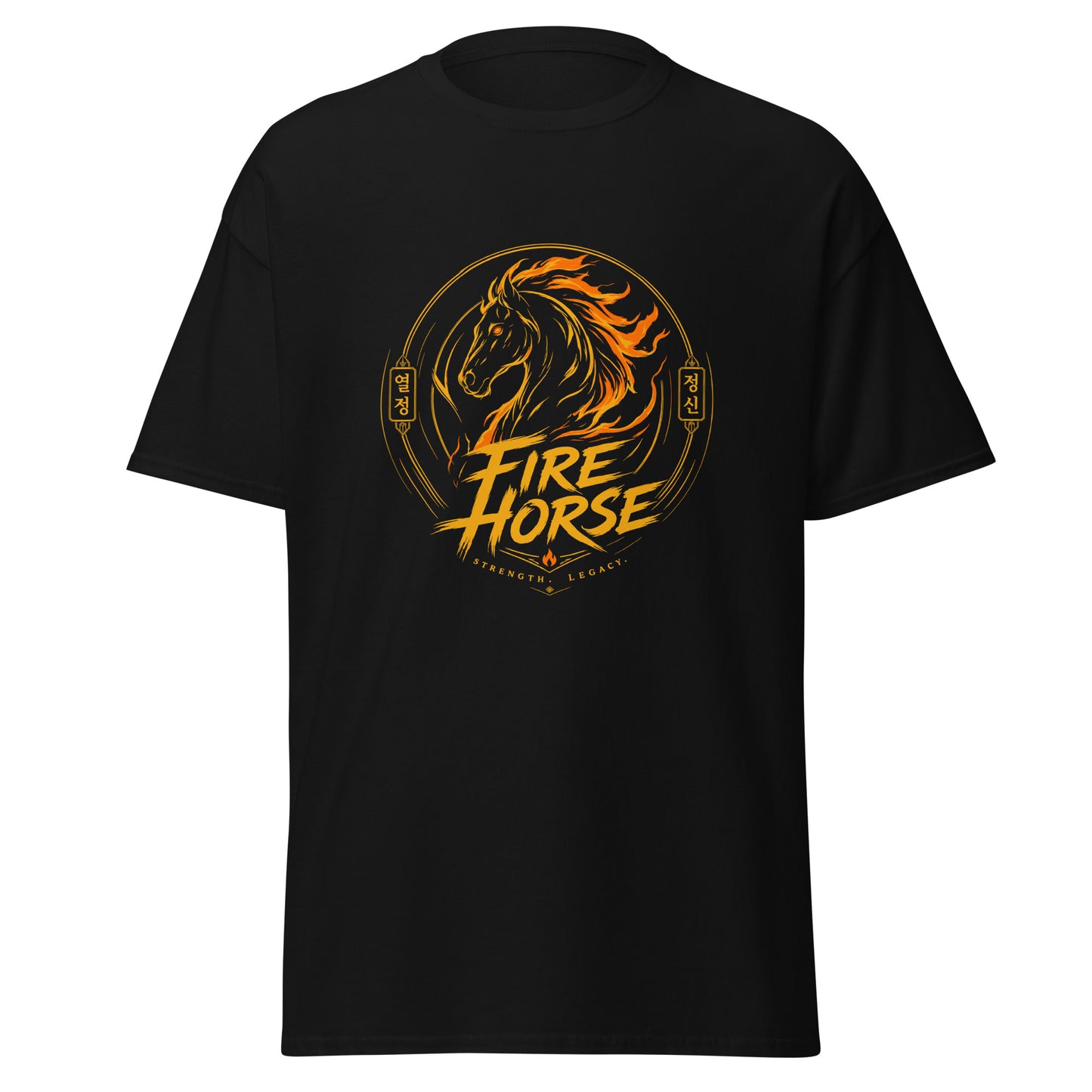 Classic | T-Shirt | Fire Horse Masters | Vanguard Logo