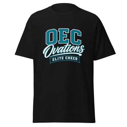 Classic | T-Shirt | Ovations Elite Cheer | Emblem Logo