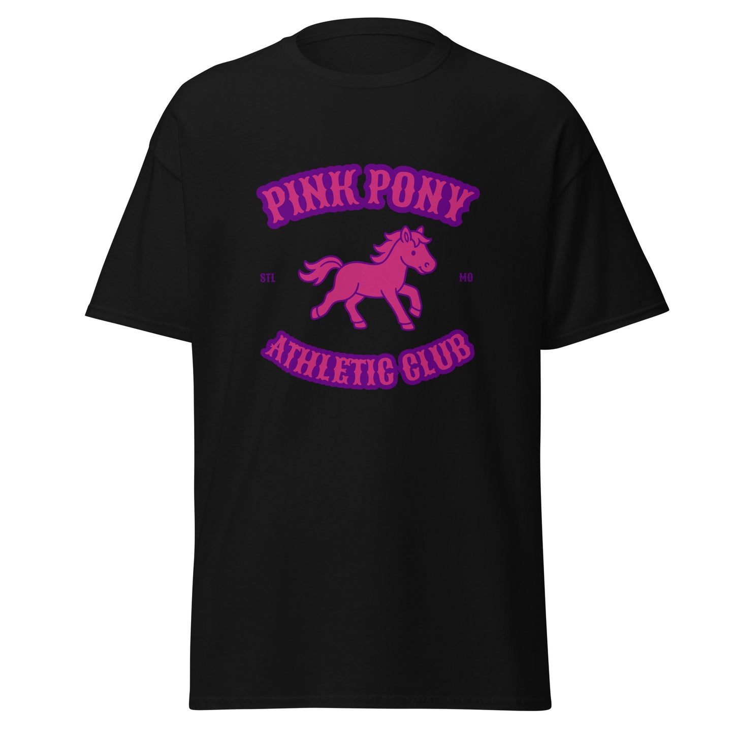 Classic | T-Shirt | Pink Pony Athletic Club | Crest Logo