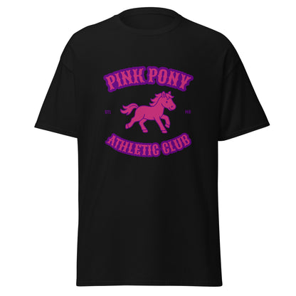 Classic | T-Shirt | Pink Pony Athletic Club | Crest Logo