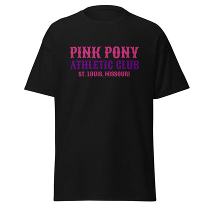 Classic | T-Shirt | Pink Pony Athletic Club | Athletic Wordmark Logo