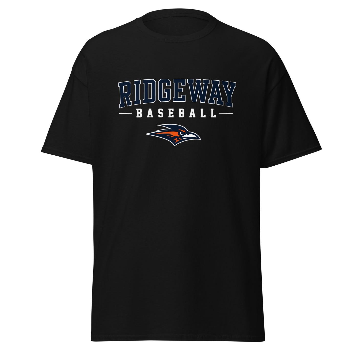 Classic | T-Shirt | Ridgeway High School Baseball | Modern Script Logo