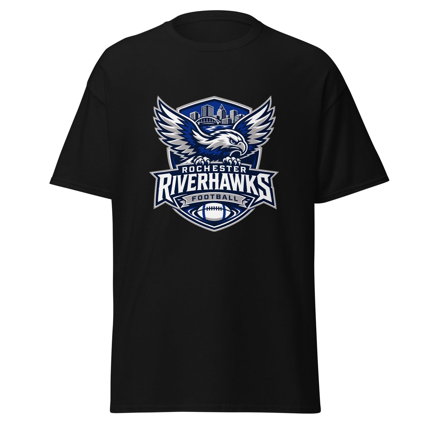 Classic | T-Shirt | Rochester Riverhawks | Shield Logo