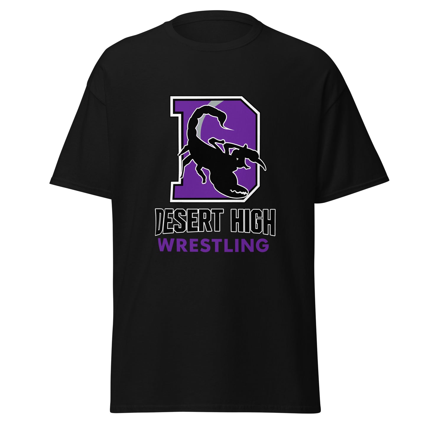 Classic | T-Shirt | Desert High Scorpions | Crest Logo