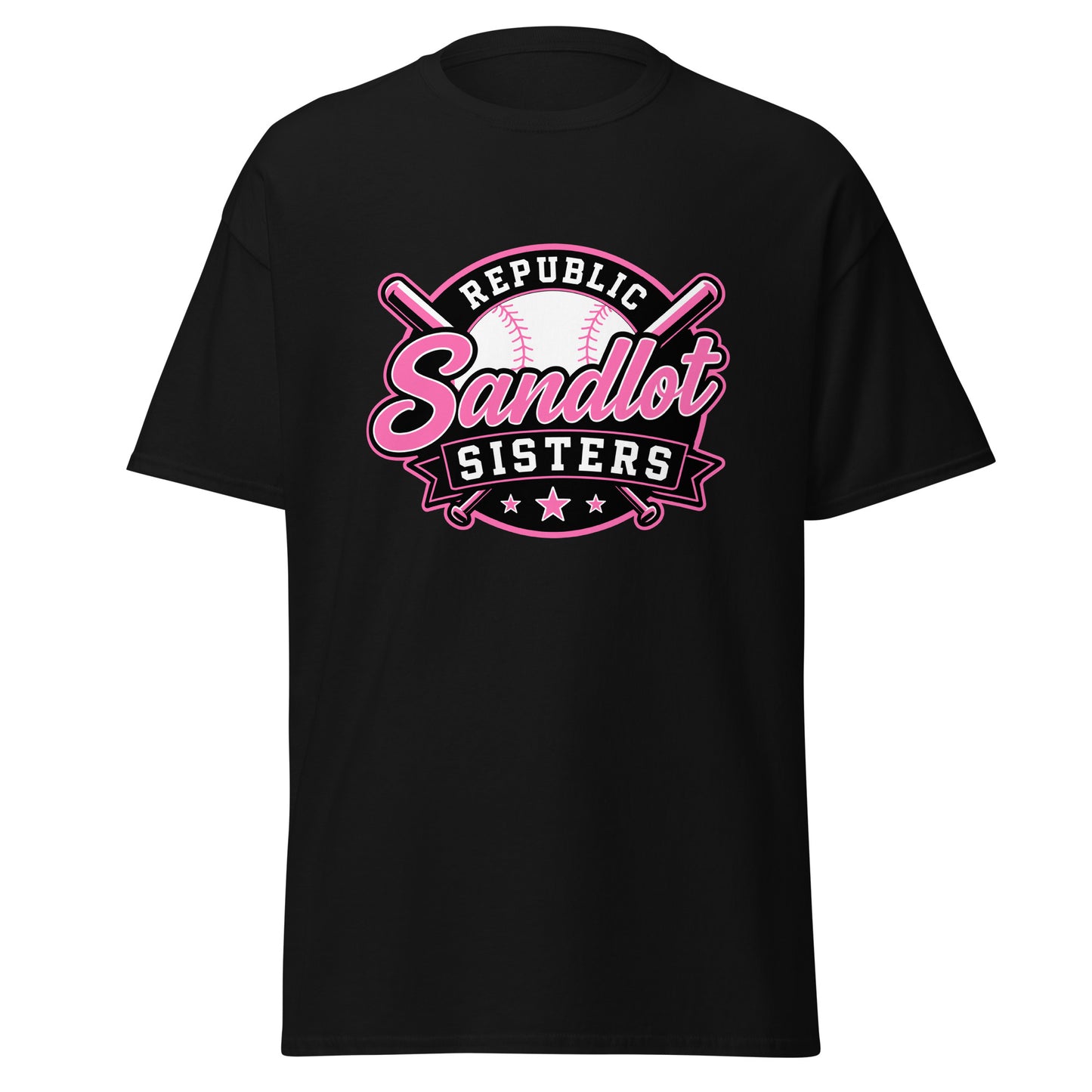 Classic | T-Shirt | Sandlot Sisters | Badge Logo