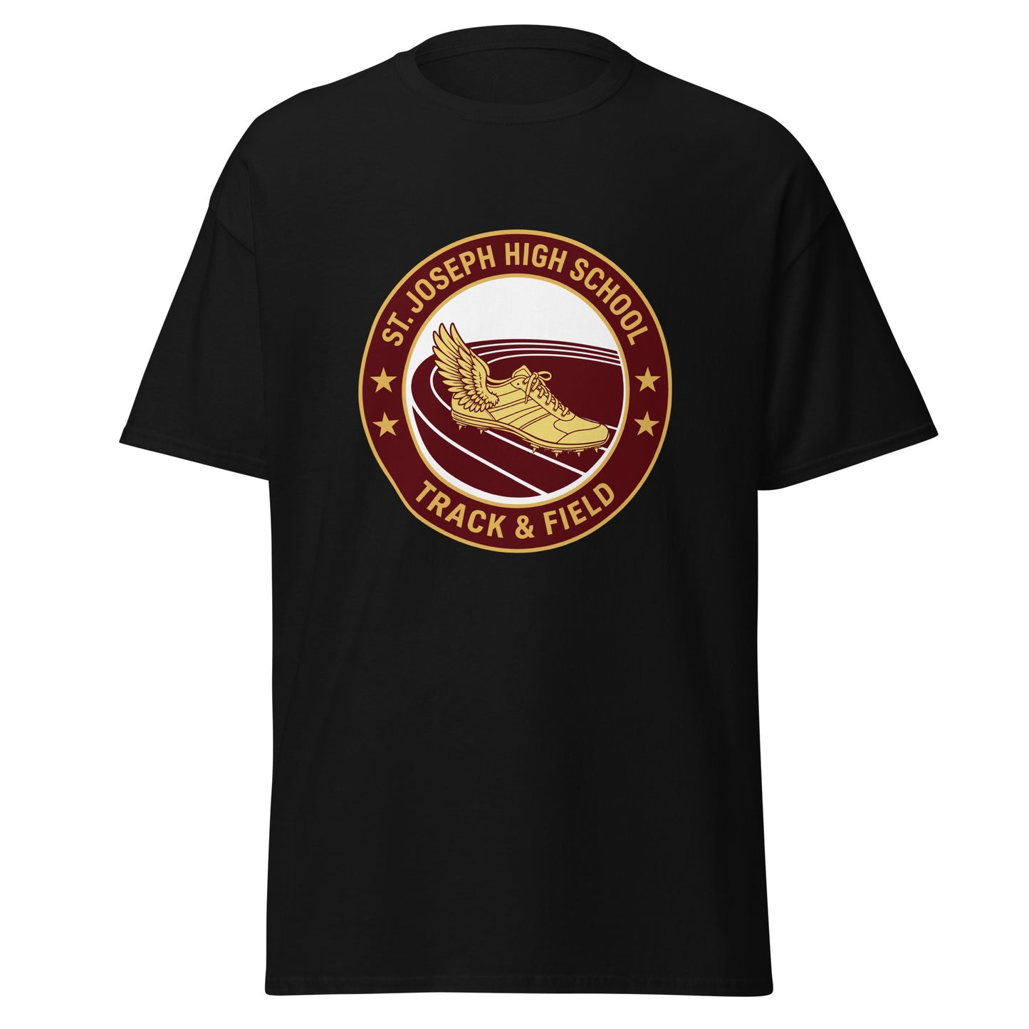Classic | T-Shirt | St. Joseph High School - Track & Field | Badge Logo