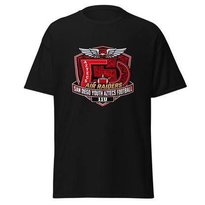 Classic | T-Shirt | San Diego Youth Aztecs Football 11u Air Raiders | Shield Logo