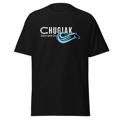 Classic | T-Shirt | Chugiak Mustang Swim & Dive | Emblem Logo