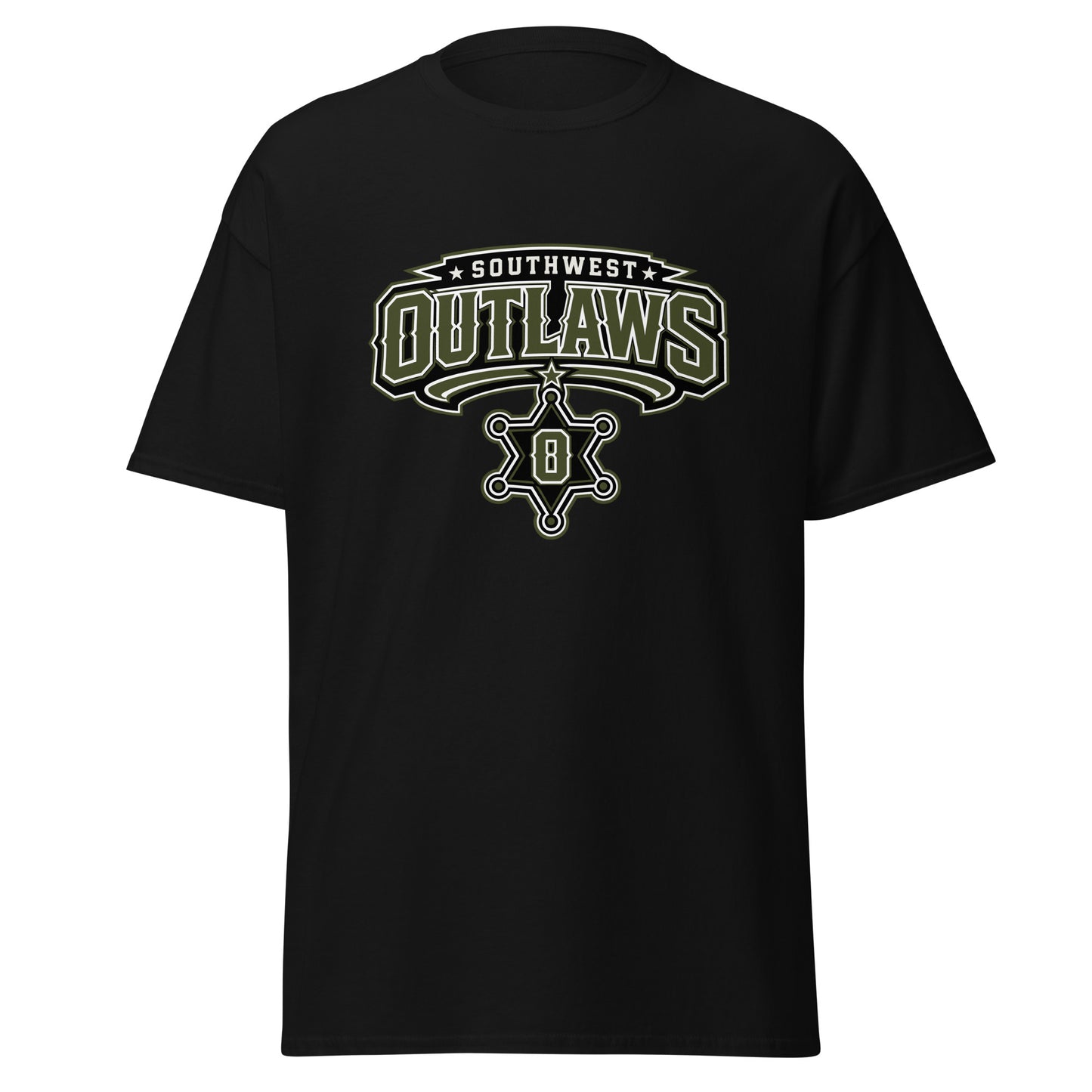 Classic | T-Shirt | Southwest Outlaws | Frontier Athletics Logo