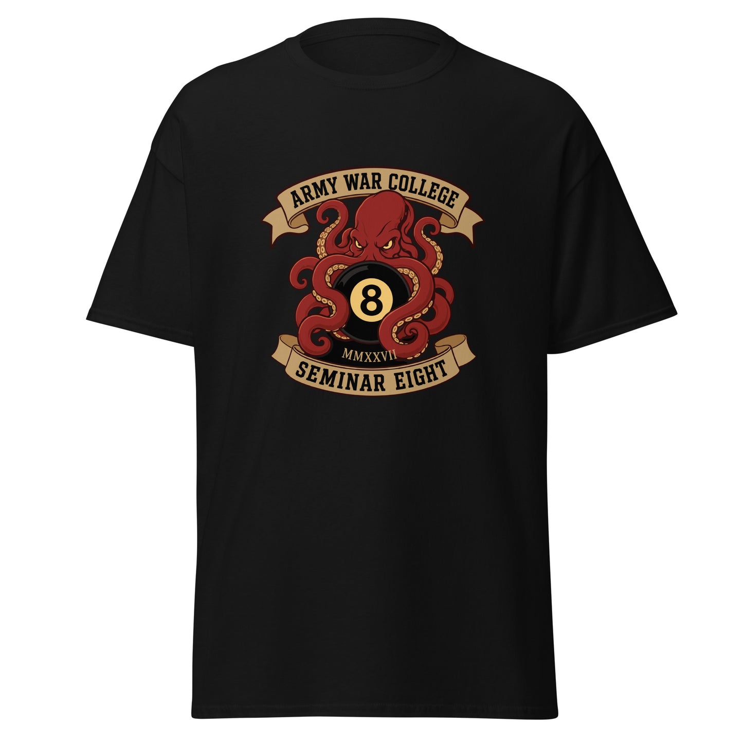 Classic | T-Shirt | Army War College (Seminar 8) | Crest Logo