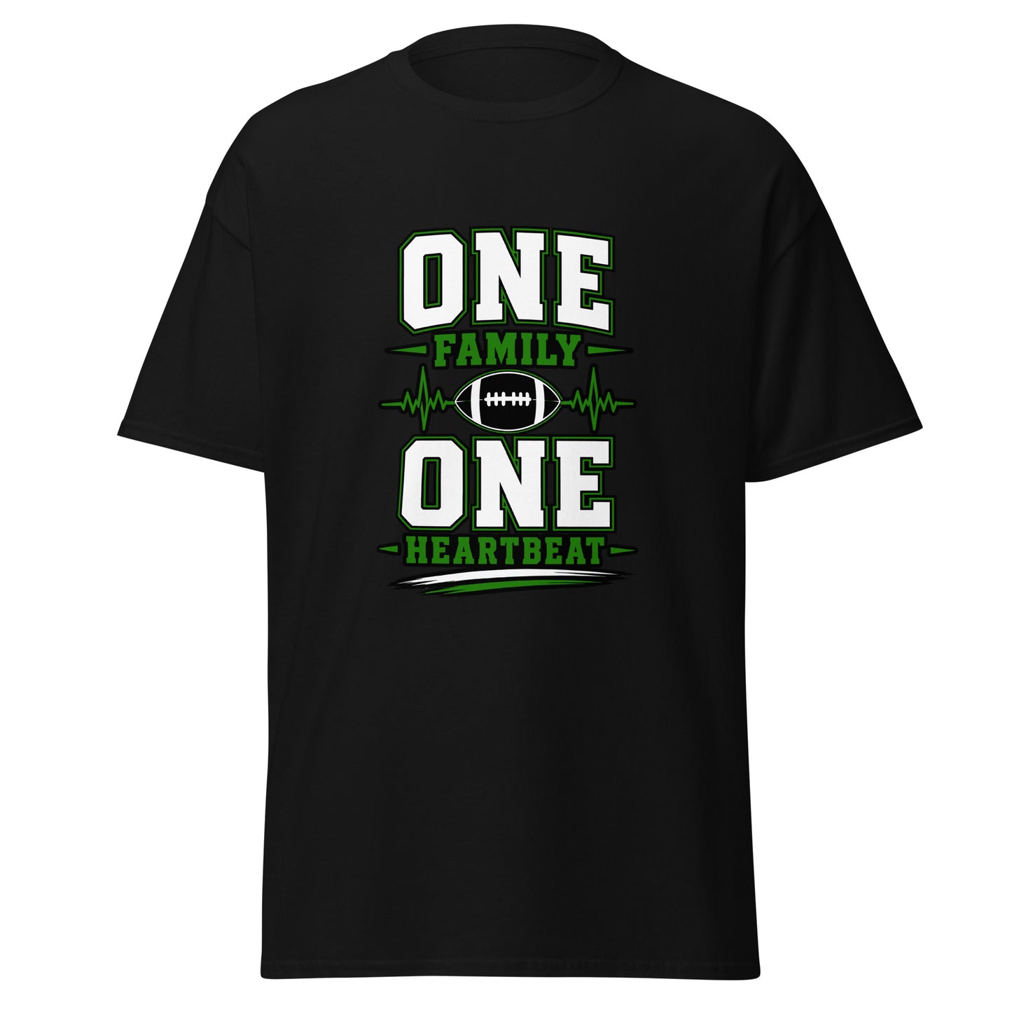 Classic | T-Shirt | Celina Black Football | Modern Script Logo