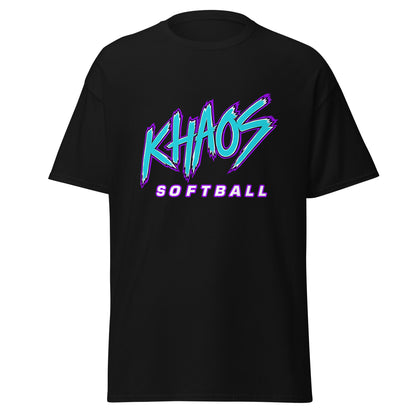 Classic | T-Shirt | Khaos Softball | Atlhetics Logo