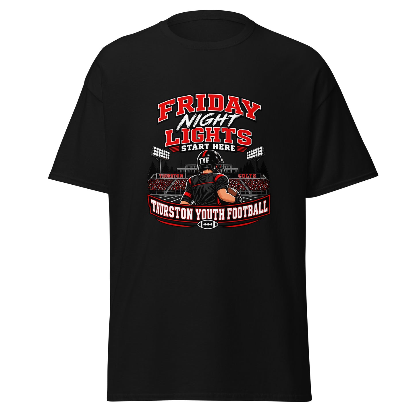Classic | T-Shirt | Thurston Youth Football | Vanguard Logo