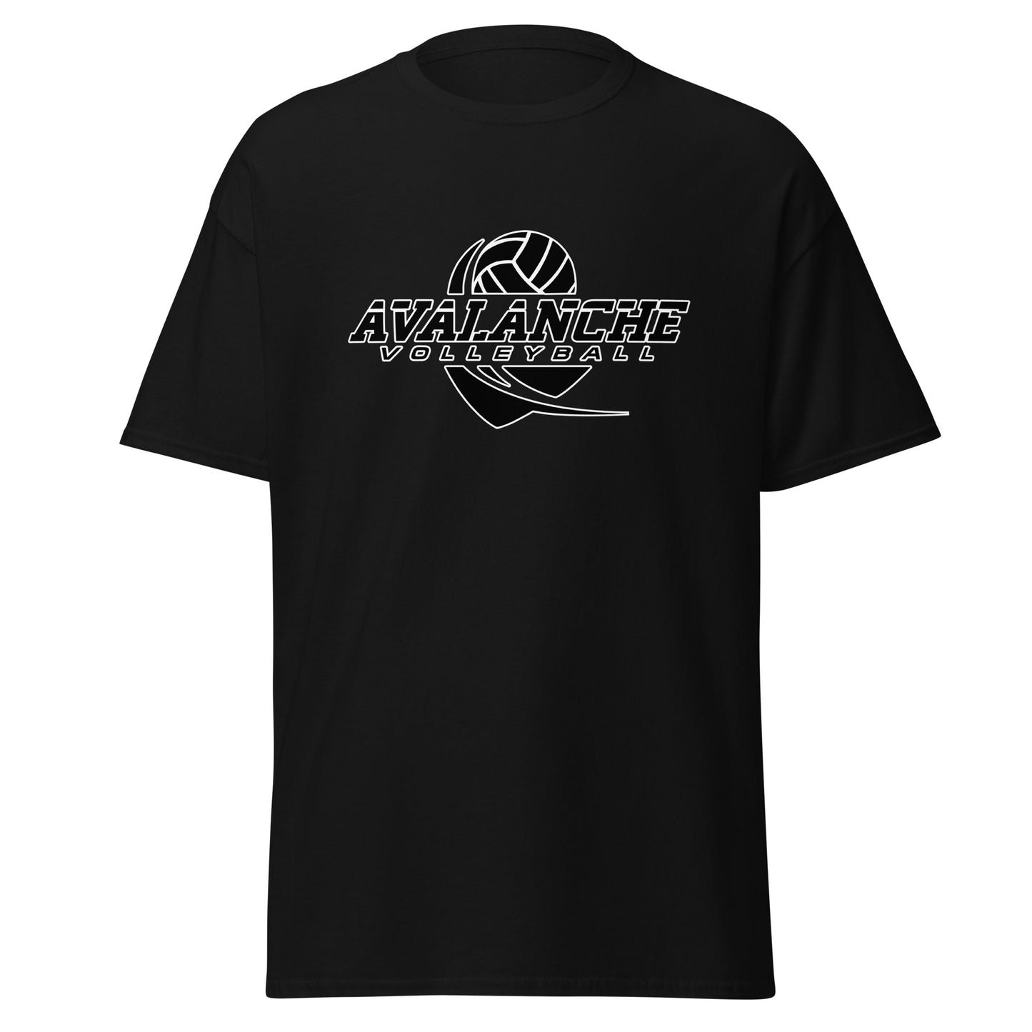Classic | T-Shirt | Avalanche Volleyball Club | Crest Logo