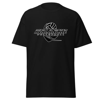 Classic | T-Shirt | Avalanche Volleyball Club | Crest Logo