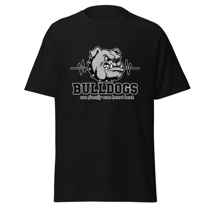 Classic | T-Shirt | Celina Recreational Football Black | Bulldogs Crest Logo