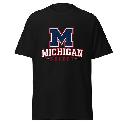 Classic | T-Shirt | Michigan Select Baseball | Emblem Logo