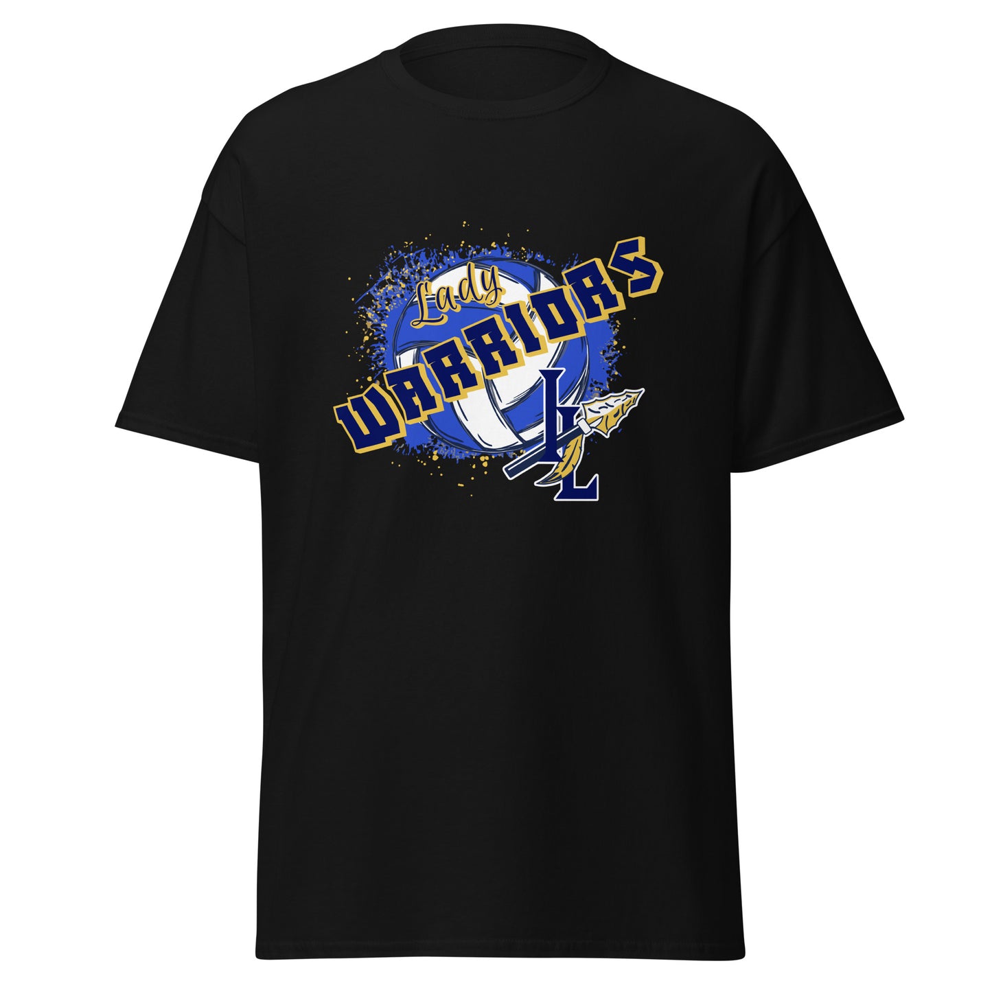 Classic | T-Shirt | Indian Land Middle School Volleyball | Vanguard Warriors Logo