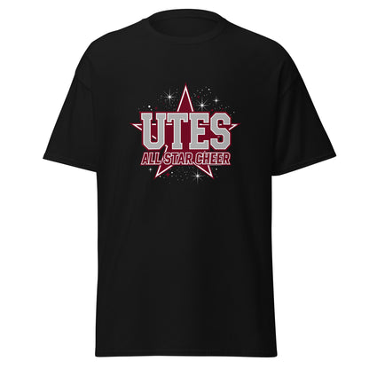 Classic | T-Shirt | Utes Allstar Cheer | Crest Logo