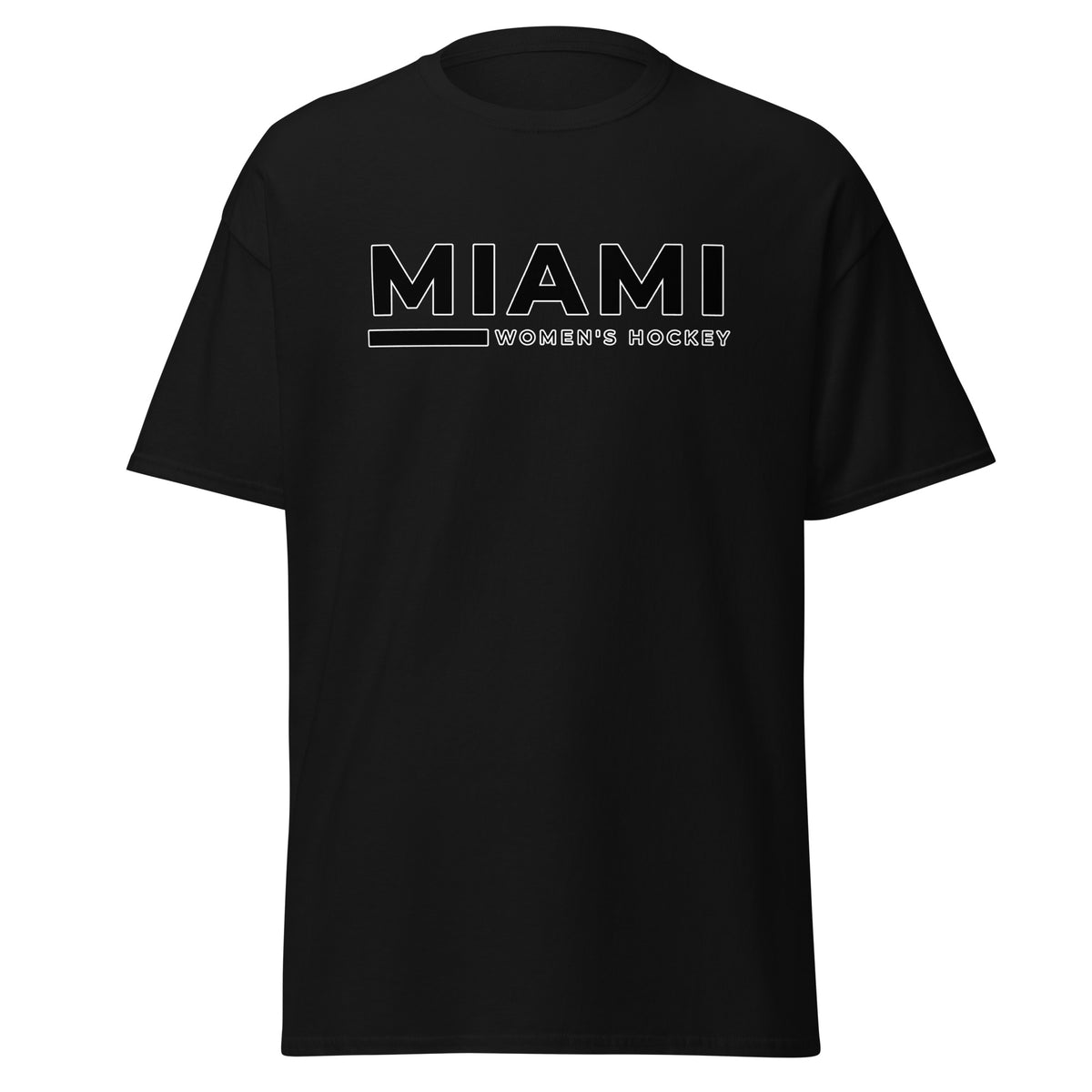 Classic | T-Shirt | Miami Women's Hockey | Lettermark Logo