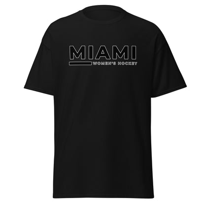 Classic | T-Shirt | Miami Women's Hockey | Lettermark Logo