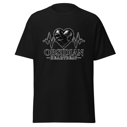 Classic | T-Shirt | Obsidian Heartbeat | Pulse Athletics Logo