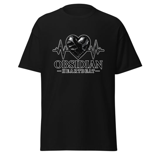 Classic | T-Shirt | Obsidian Heartbeat | Pulse Athletics Logo