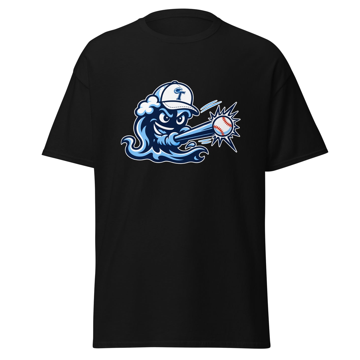 Classic | T-Shirt | Long Island Tides Baseball | Mascot Logo