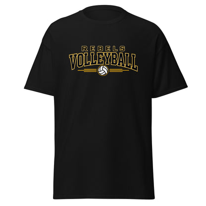 Classic | T-Shirt | Rebels Volleyball Club | Modern Script Logo
