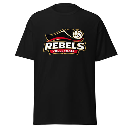 Classic | T-Shirt | Rebels Volleyball Club | Crest Logo