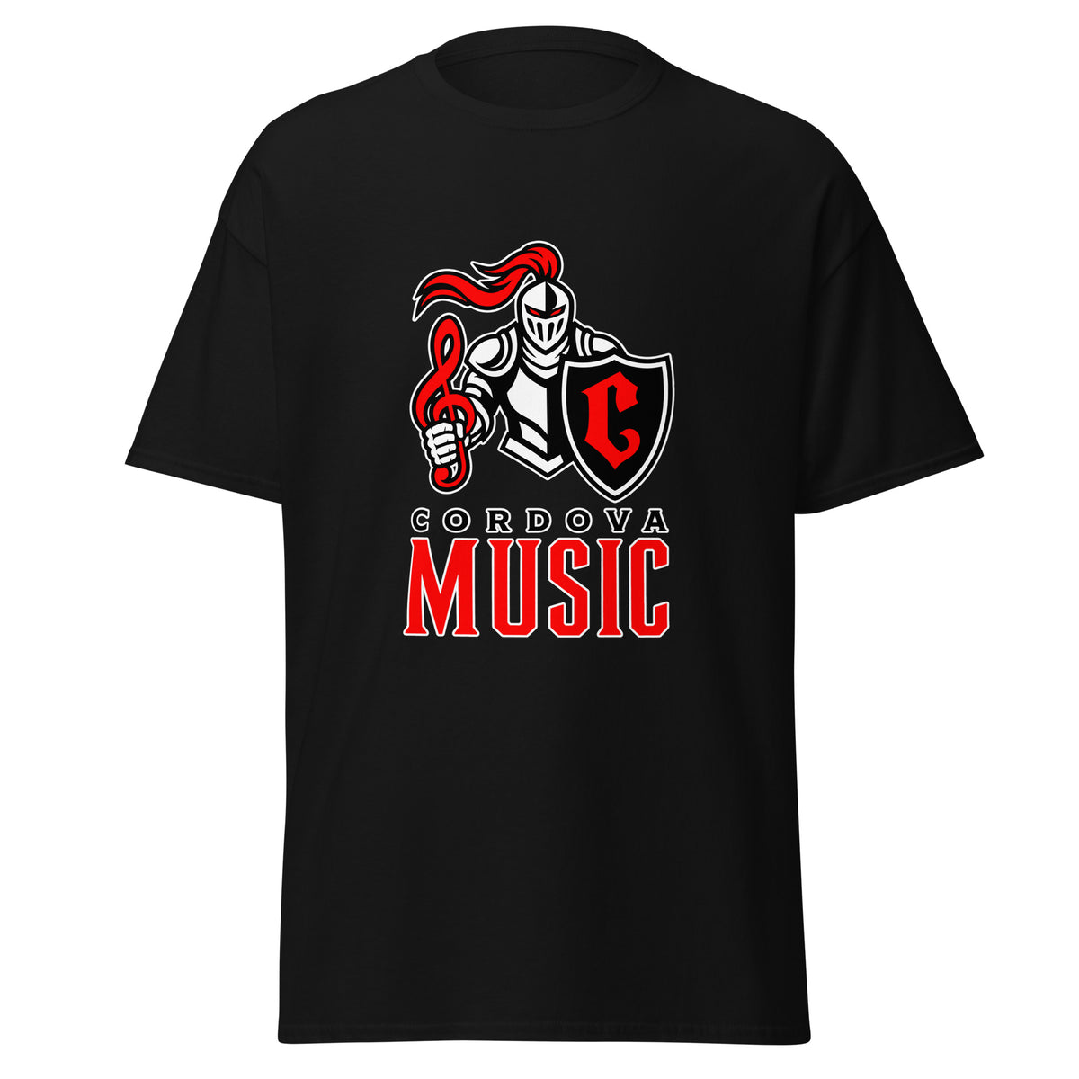 Classic | T-Shirt | Cordova High Music | Vanguard Logo