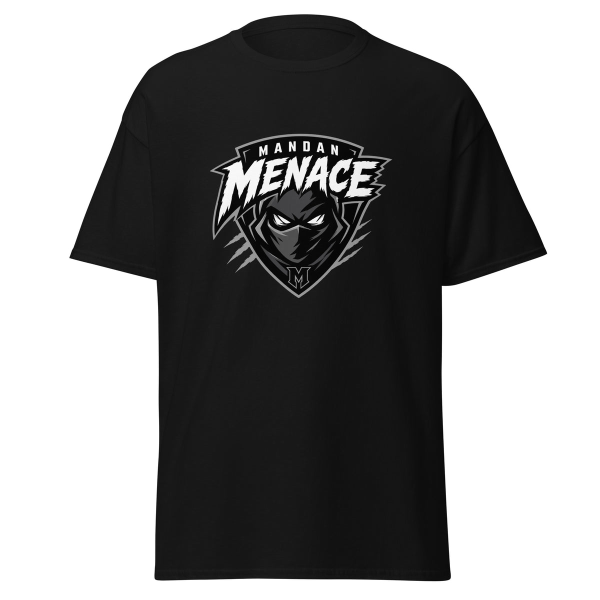 Classic | T-Shirt | Mandan Menace | Shield Logo