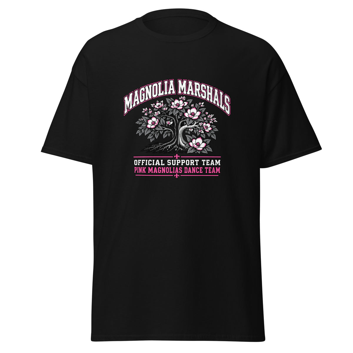 Classic | T-Shirt | Pink Magnolias Dance | Crest Logo