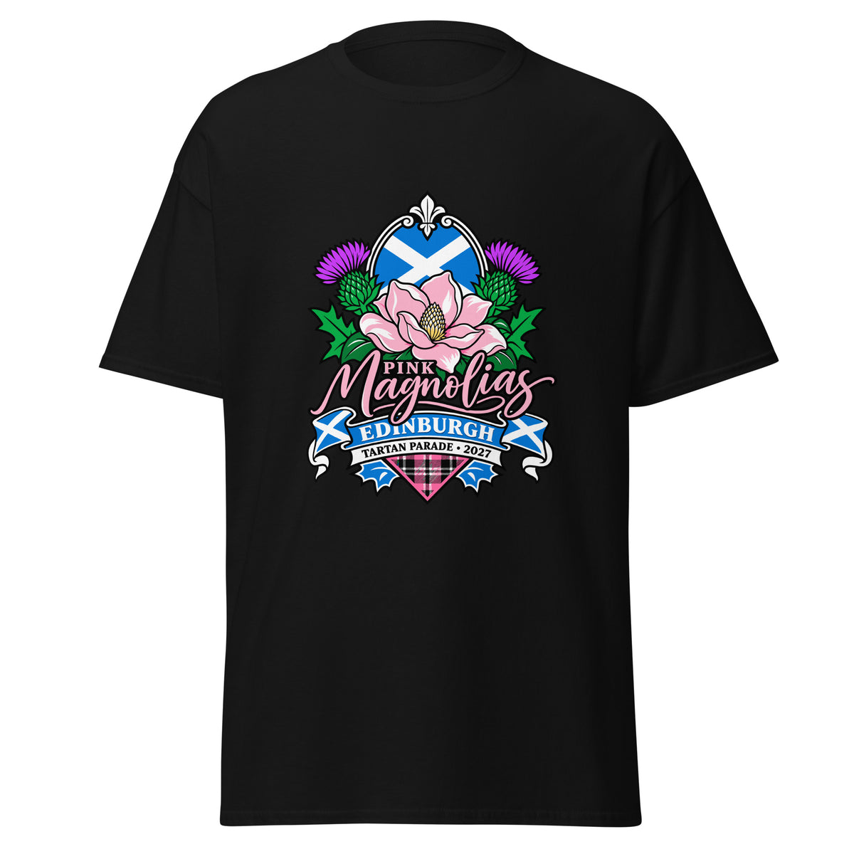 Classic | T-Shirt | Pink Magnolias Dance | Valor Logo