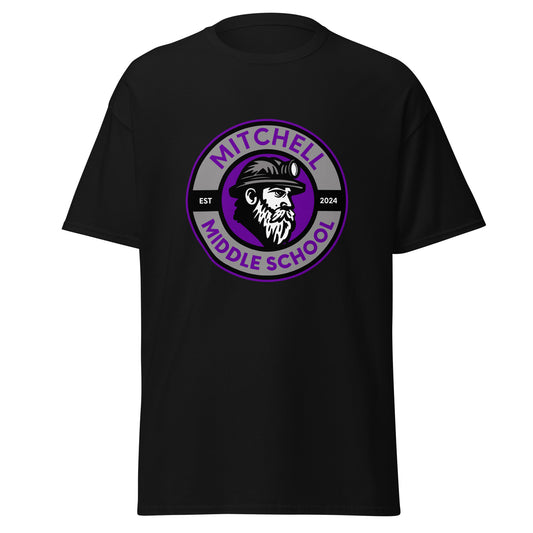 Classic | T-Shirt | Mitchell Middle School Softball | Badge Logo