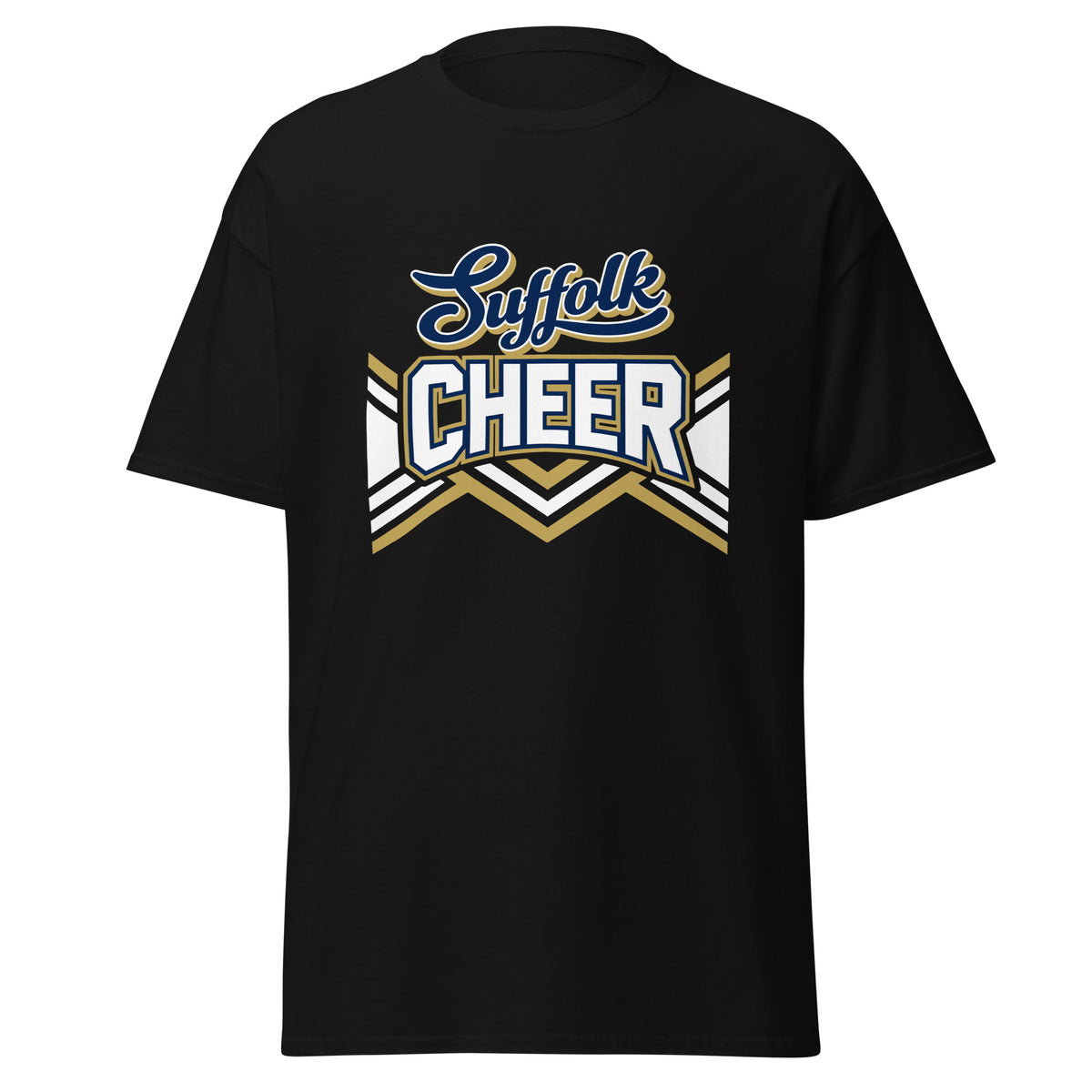 Classic | T-Shirt | Suffolk University Cheerleading | Vanguard Logo