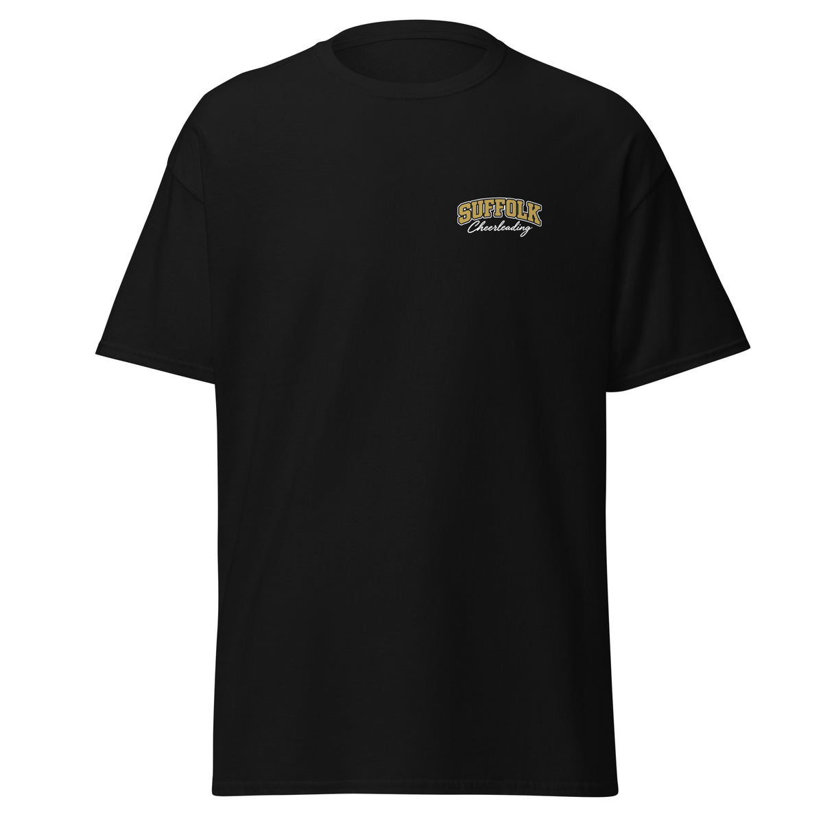 Classic | T-Shirt | Suffolk University Cheerleading | Valor Logo