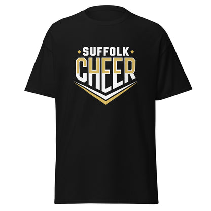 Classic | T-Shirt | Suffolk University Cheerleading | Emblem Logo