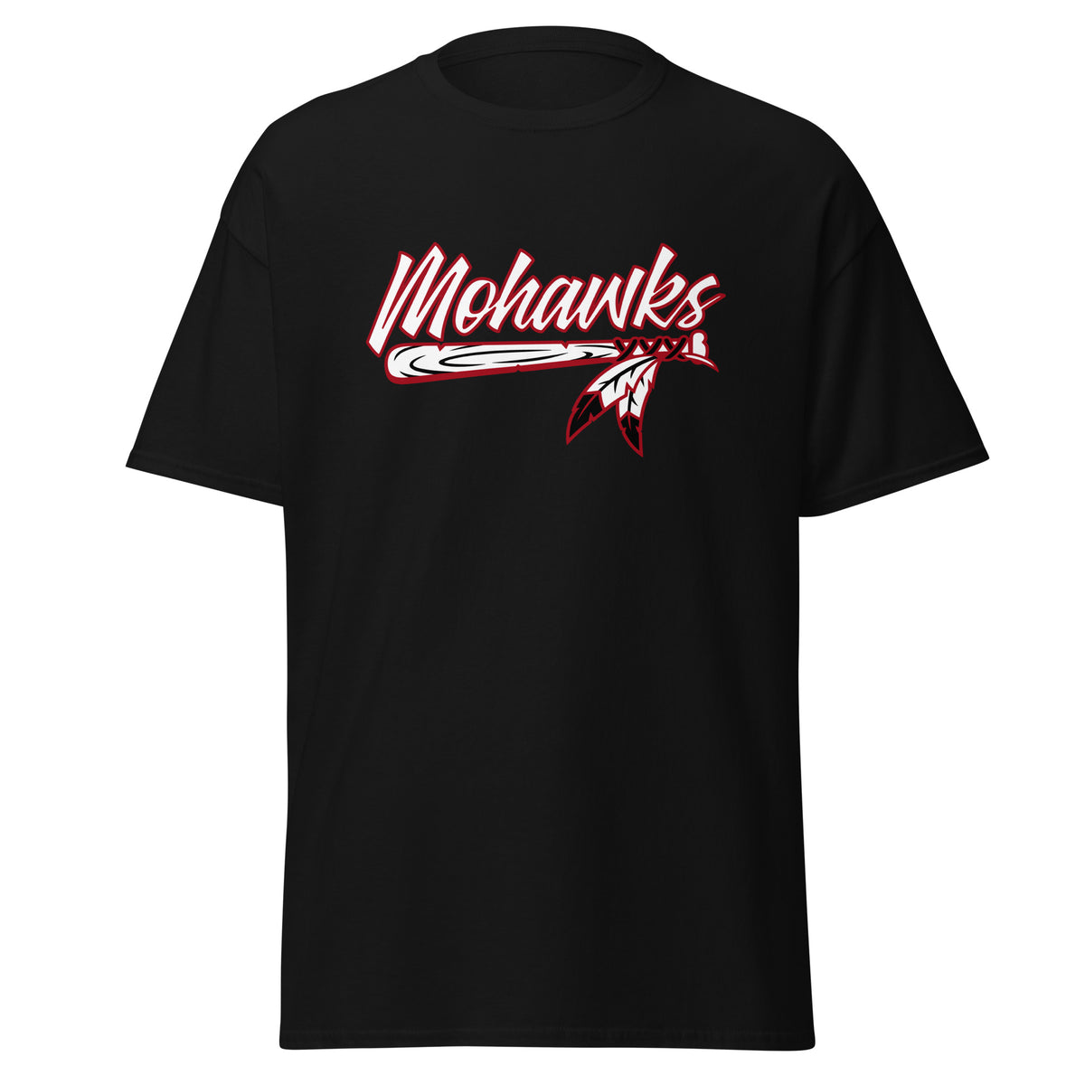 Classic | T-Shirt | Mohawks Baseball 8u | Emblem Logo