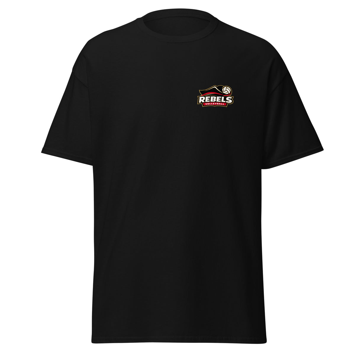 Classic | T-Shirt | Rebels Volleyball Club | Crest Logo