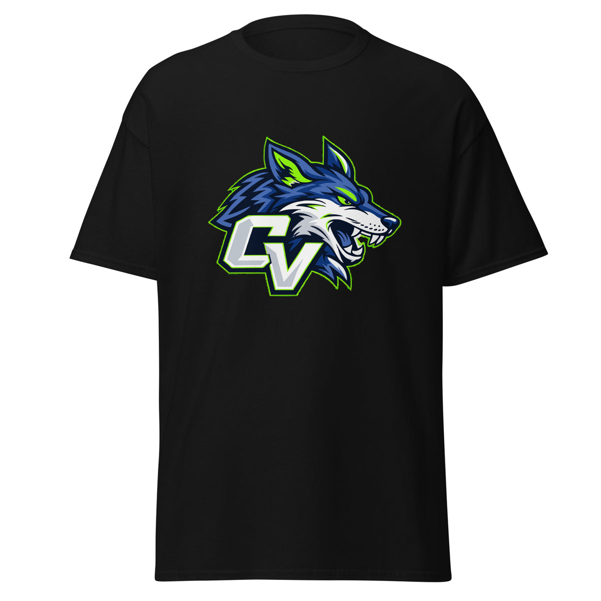 Classic | T-Shirt | Cumberland Valley Coyotes Football | Crest Logo