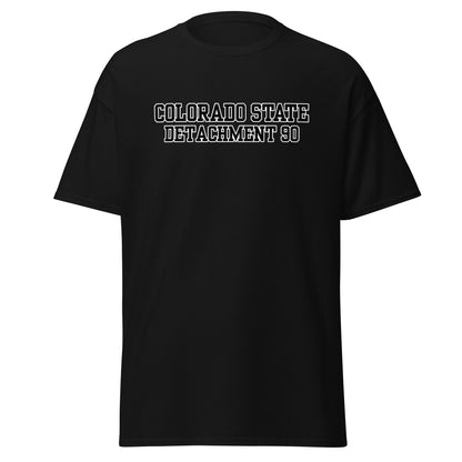 Classic | T-Shirt | Colorado State Detachment 90 | Modern Script Logo