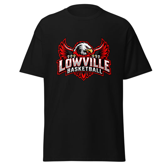 Classic | T-Shirt | Lowville Girls Basketball | Emblem Logo