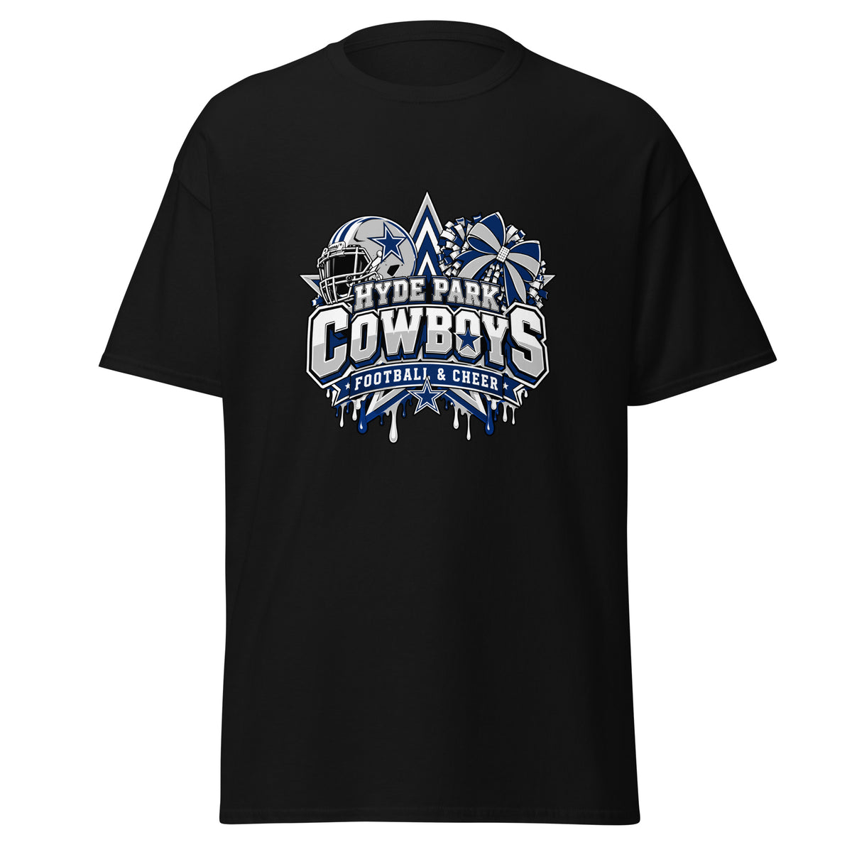 Classic | T-Shirt | Hyde Park Cowboys | Crest Logo